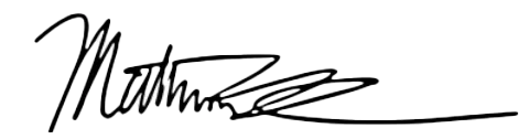 Matthew Tse signature